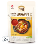 CJ제일제당 다담 다담 바지락순두부 찌개양념 130g 2개