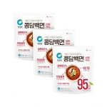 정원 정원 정원 청정원 콩담백면 비빔 380g 3개