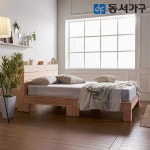 동서가구 순수 히노끼 편백나무 원목 침대 9존독립스프링
