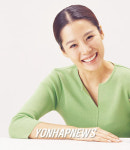 웅진식품과 CF모델 계약한 탤런트 김현주