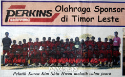 동티모르 유소년 축구팀 코치