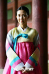 경복궁 찾은 일 배우 기무라 요시노