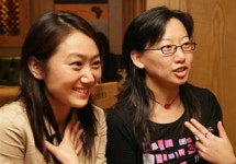 <인터뷰> 룬펑ㆍ왕린 "한국영화 배우려고 왔어요"