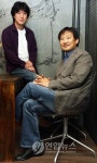 영화감독 정윤수와 소설가 박현욱