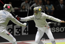 -세계펜싱선수권- 원우영, 남자 사브르 첫 금메달