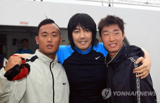 동해 묵호항 도착한 김장훈