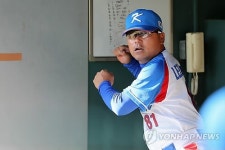 <세계청소년야구> 이정훈 감독 "대만전, 아쉬워"