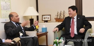 최경환 부총리, 차크라바티 EBRD 총재 면담