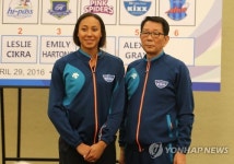 여자 프로배구 GS칼텍스 이선구 감독과 새 외국인 선수 그레이