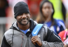 개틀린, 개인 첫 150m 출전…"신인의 마음으로"