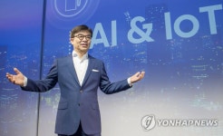 발표하는 김현석 삼성전자 대표이사