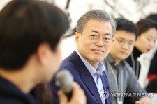 문 대통령, 벤처 기업인들과의 소통