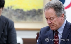 통일부 찾은 비슬리 WFP 사무총장