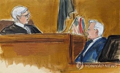 美 판사, 방청객 내보내고 트럼프 측 증인