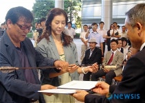 신기전 기증식에 참여한 영화배우