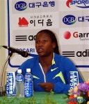 100m 우승자 로린 윌리암스