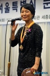 수상소감을 말하는 최청자 세종대 무용학과 교수