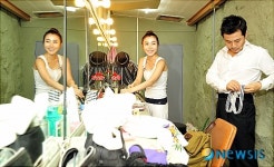 삼일로창고극장 첫 공연 준비하는 배우 한은비, 이창완