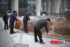 행복청, ‘정부부처 이전 공무원맞이’ 대청소