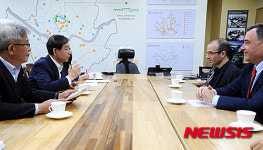 박원순 시장, 사피엔스 저자 유발 하라리 교수 면담