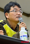 발언하는 강찬호 대표