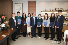 감정평가사協, 부동산 학과 재학생 7명에 장학금 수여