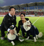이재명 "축구, 한중관계 평화조성에 유용한 수단 될 것"