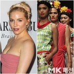 머리 꽃을 단 그녀 ‘앗, 아름답다’