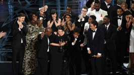 라라랜드→문라이트, 작품상 잘못 발표된 현장 ‘고개 갸웃갸웃’