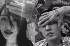 설리 빠져드는 눈빛 몽환적 분위기 최고! 햇빛 가려준 남자는 누구? 유아인 사진과 동일