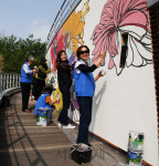 홍일화 작가와 함께 하는 벽화 그리기