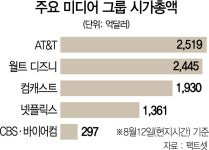 美 CBS방송-비이어컴 합병...넷플릭스·디즈니에 도전장