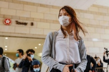 ‘진짜 뮬란’ 아그네스 차우 “민주주의 위해 싸워야…절망 극복 방법 찾고 싶어”