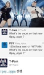 美 가수 티패인, 싸이에 ‘젠틀맨’ 조회수 묻더니 “젠장” 왜?