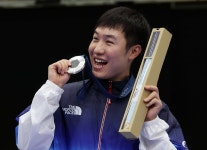 ‘말년 병장’ 조영재, 올림픽 25m 속사권총 첫 은메달