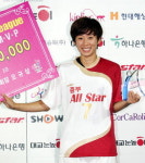 女축구 김주희 ‘왕별’ 첫 올스타전 MVP 영예