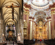 수직의 ‘고딕’ 화사한 ‘바로크’…모습은 달라도 신앙심은 닮았다