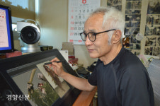 ‘몽홀’ 만화가 장태산 “언젠가는 테무친 이야기를 만화로 그리고 싶었다”