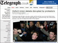 극우 거물 초청강연 후폭풍... 철없는 옥스포드?