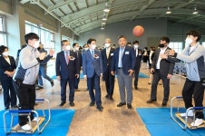 김경수 지사 "스포츠 통한 새로운 지역산업 육성해야"