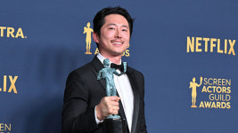 스티븐 연, 미국 배우조합상 남우주연상…TV부문 주요 4개상 석권