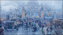 빙하기 영화 <투모로우>, 최근 기상이변에 시사적 관심 높아져