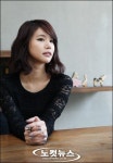 오인혜, 청순한 미소