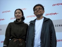 로마영화제 참석 윤진서, 해외 언론 뜨거운 관심