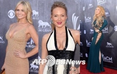 -화보- 뮤직어워드서 가슴라인 노출 드레스 ‘눈길’