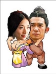 량차오웨이, 이번엔 린즈링과 정사신 촬영