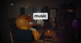 카카오프렌즈 라이언, TV 광고 모델 데뷔