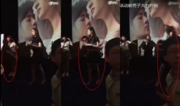 영화 홍보 나선 유역비, 흥분한  남성팬에 피습