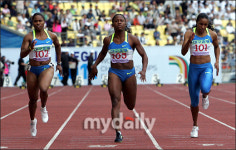 美 로린 윌리암스, 여자 100m 대회新…대구육상 대회 2연패