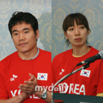 핸드볼 강일구-이민희 "대회 외적으로 부담된다"